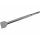 EXTOL PREMIUM Daltă de beton plată, cu cârlig, SDS PLUS; 250/40mm