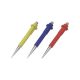 EXTOL PREMIUM set de punctatoare 3 buc CV; 0.8, 1.5, 2.5mm mâner din plastic colorat