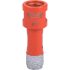 EXTOL PREMIUM carotă pentru ceramică, tăiș diamantat; 16mm × M14, pentru polizor unghiular
