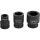 FORTUM cheie tubulară (impact) 3/4', 65mm, L 80 mm, neagră, FORTUM
