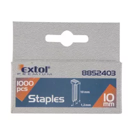   EXTOL PREMIUM cui cu cap pentru capsator profesional 1000pcs ; 14mm (2,0×1,2×0,52mm)