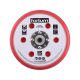 Talpă de cauciuc de rezervă FORTUM 4795038 pentru șlefuitor rotativ, 6'/150mm, 6+16 găuri, velcro, 12.000 f/min, grosime:10mm