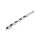 EXTOL PREMIUM burghiu lemn, 18×460mm, vârf filetat, prindere hexagonală, blister