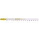 EXTOL PREMIUM pânză de ferăstrău pendular, 5 buc, prindere Bosch, HCS; 126×9×1,5mm, distanță dintre dinți 4mm, dinți șlefuiți, tăiere rapidă și brută, pentru lemn moale