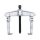 Extractor de rulmenți EXTOL PREMIUM, 2 gheare, CV., forjat; 120×100mm (diametru×lungime)