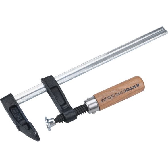 EXTOL PREMIUM clește de tâmplar, cu mâner din lemn ceh 500×120mm
