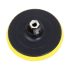 EXTOL CRAFT disc din cauciuc pentru polizor unghiular; 125mm, cu velcro, max. rotații: 12.500 1/min