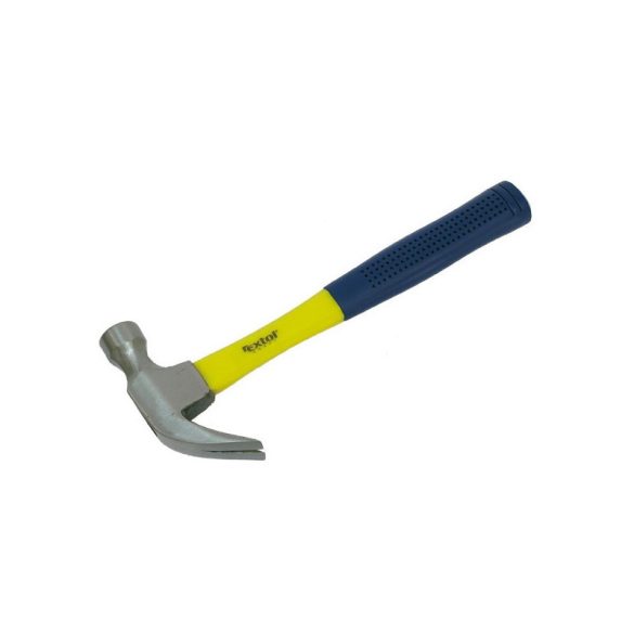 EXTOL CRAFT ciocan de scos cuie; mâner din fibră de sticlă, 27mm, cap forjat, 600g