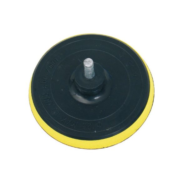 EXTOL CRAFT disc din cauciuc pentru mașină de găurit; 125mm cu arici, prindere: 8mm, max. 10.000 rotații/minut