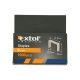 EXTOL PREMIUM capse de capsator (11,3×0,52×0,7); 10mm, 1000buc