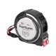 Bandă metrică FORTUM, 1 stop, rezistentă la șocuri, carcasă din oțel inoxidabil, cauciucată; bandă acoperită cu nailon 5m×19mm, capăt magnetic FORTUM