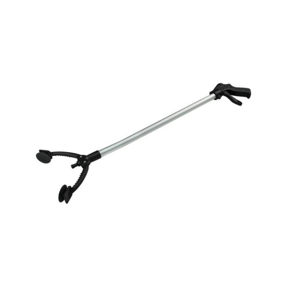 EXTOL PREMIUM unealtă de ridicat, 850mm, mâner ALU, deschidere reglabilă, blocabil, mâner din plastic, 400g
