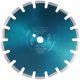 EXTOL INDUSTRIAL disc diamantat pentru ASFALT, beton proaspăt, segmentat; 350×25,4mm, tăiere uscată și umedă