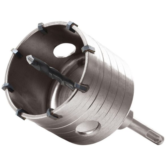 EXTOL PREMIUM ferăstrău circular pentru cărămidă, prindere SDS Plus; 80 mm, tijă de 100 mm lungime M16×100mm