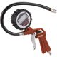 EXTOL PREMIUM pistol de umflat anvelope, cu manometru digital, max.13 Bar, conector furtun 1/4', 85-142 l/min, 2×1,5V AAA