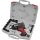 EXTOL PREMIUM set chei pneumatice, 15 piese, 1/2', capete tubulare (10 buc: 9-27mm), 340Nm, 7400 rot/min, 113l/min, 6,3 Bar, cuplaj furtun 1/4'