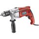 EXTOL PREMIUM mașină de găurit cu percuție, 850W, carcasă metalică, 0-2800 rotații/min, mandrină cu cheie 1,5-13mm, în cutie de carton