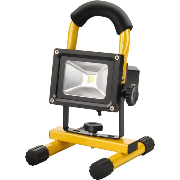 EXTOL LIGHT lampă LED portabilă (reflector), 10W, 800 lm; IP65, reîncărcabilă cu acumulator Li-ion