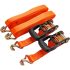 EXTOL PREMIUM curea de fixare a încărcăturii, 2 bucăți, cu cârlig, max. 2000kg; 5m×35mm, EN12195-2, TÜV/GS