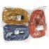 EXTOL CRAFT coardă elastică pentru fixarea încărcăturii; fără cârlig; 20m×8mm, culori mixte: albastru, roșu, portocaliu