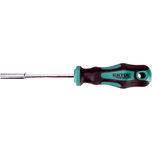 EXTOL PREMIUM mâner șurubelniță cu șurubelniță magnetică; CV., 1/4×100mm