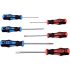 Set șurubelnițe EXTOL PREMIUM, 6 buc; plate:3×75, 5,5×100 și 6,5×125mm, PH0×60, PH1×100 și PH2×125, CV., magnetice, în suport de hârtie