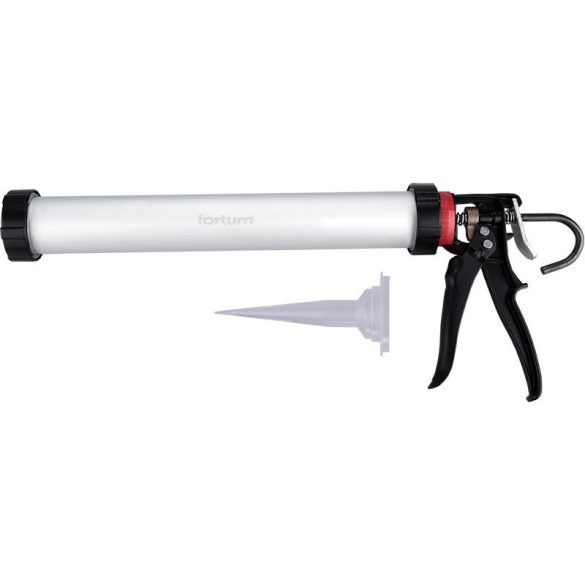 FORTUM pistol de presiune, metalic; 380mm, suport ALU rotativ 360°