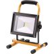EXTOL LIGHT lampă LED portabilă (proiector), 10/20W; 1400 Lm, IP65, baterie Li-ion, 4400 mAh, reîncărcabilă: 230V și 12V, 1,5kg