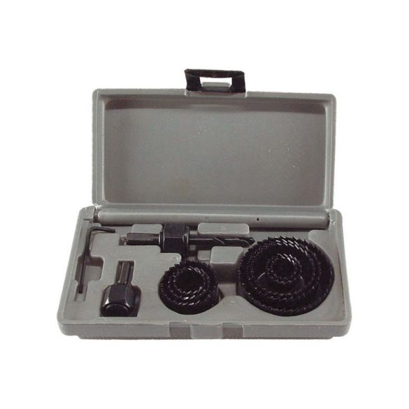 EXTOL CRAFT set de ferăstraie pentru lemn (în cutie de plastic); 11 piese, adâncime: 25mm, 20-65mm