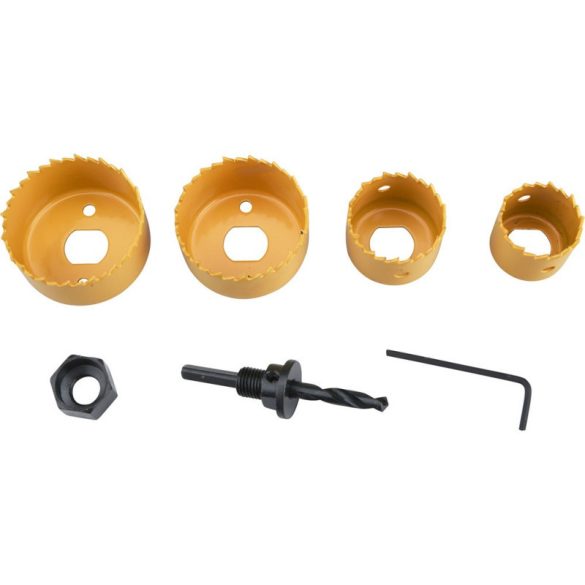 EXTOL CRAFT set carote 4buc, 32-54mm, HSS/Bi-metal