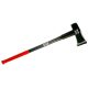 EXTOL PREMIUM secure ax, coadă din fibră de sticlă 3000g, întărit cu nylon, lungime 910 mm, mâner din cauciuc TPR