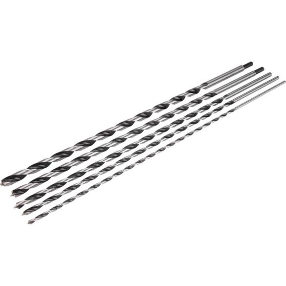 EXTOL CRAFT set burghie lemn, blister; 5 buc, 600/450mm × 6-8-10-12-14mm, prindere normală