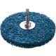 EXTOL PREMIUM disc de șlefuit pentru mașină de găurit 115mm, 15 mm grosime, prindere de 6 mm, nylon și carbură de siliciu