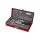 FORTUM set chei tubulare și capete bit 1/4', 31 piese, 61CrV5; crom mat FORTUM
