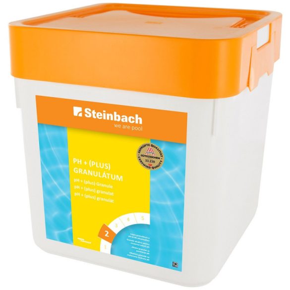 Aquacorrect pH Plus, 5 kg, granule pentru creșterea pH-ului, tratarea apei din piscină, întreținerea piscinei