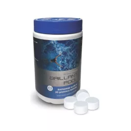   Brillant Pool Rapid Mini Klór H (20 gr), 55 %, 1 kg, klórtabletta - 1 kg-os Brillant Pool Mini Klór H klórtabletta