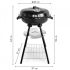 Grătar de grădină cu protecție și tavă de cenușă - BBQ pentru utilizare în grădină, cu capac și sac de cenușă