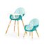 Scaun de hrănire 2în1 ECOTOYS - confortabil, practic, ecologic