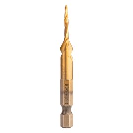   NEO TOOLS Taraud mecanic, 2în1 cu margine de pre-găurire, HSS-Titan, M3X0,5mm, coadă hexagonală 08-949
