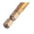 NEO TOOLS Taraud mecanic, 2în1 cu margine de pre-găurire, HSS-Titan, M3X0,5mm, coadă hexagonală 08-949