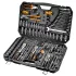 NEO TOOLS Set chei tubulare + set de unelte 1/4", 3/8", 1/2", 233 piese, garanție 25 ani 10-078