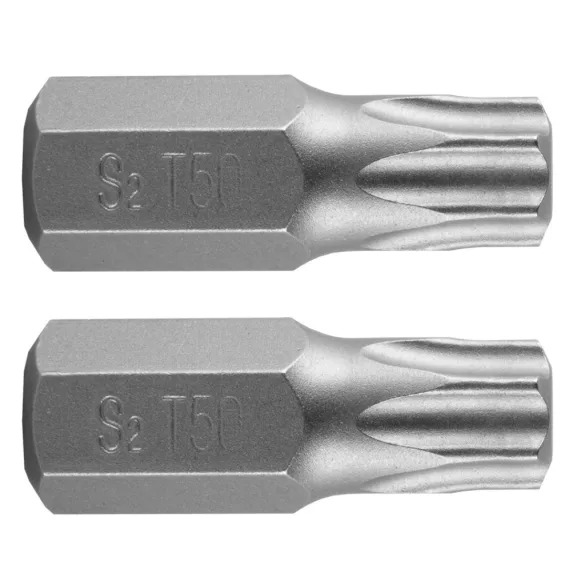 Bit Torx NEO TOOLS, 3/8", T50x30mm, S2, 2 buc 10-926