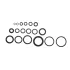 Set garnituri NEO TOOLS (inel O NBR), 225 buc 11-977