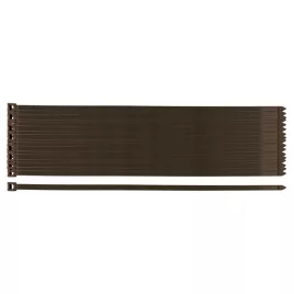   NEO TOOLS Legători de grădină, benzi de fixare 7,6x380mm, 50 buc, maro 15-970