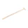 Mâner de lopată VERTO, fag, cu mâner în T, 38mm/90cm 15G061