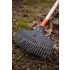 VERTO Greblă de frunze, plastic 460x240mm 15G086