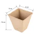 VERTO Cutie pentru răsaduri, hârtie, 8x8x7,8cm, 18 buc/pachet 15G464