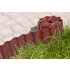 VERTO Bordură pentru grădină 10cm, 9m, maro 15G513