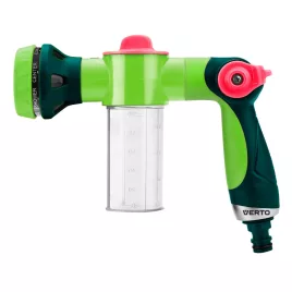   VERTO Pistol de udare cu rezervor de pulverizare, cu duză ajustabilă 15G715