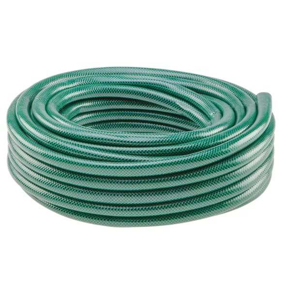 VERTO Furtun de grădină 20 m, 1/2", ECONOMIC, verde 15G800